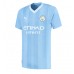 Camisa de Futebol Manchester City Jeremy Doku #11 Equipamento Principal 2023-24 Manga Curta